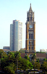 Rajabhai Tower And Bombay Stock Exchange