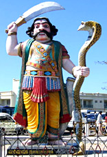 Mahishashur Demon Statue on Chamundi Hill