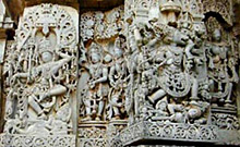 Ornate Carvings of Temple