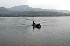 Sailing on Khadakvasla Lake