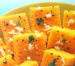 Khaman  Dhokala  Famos  In  Gujarati